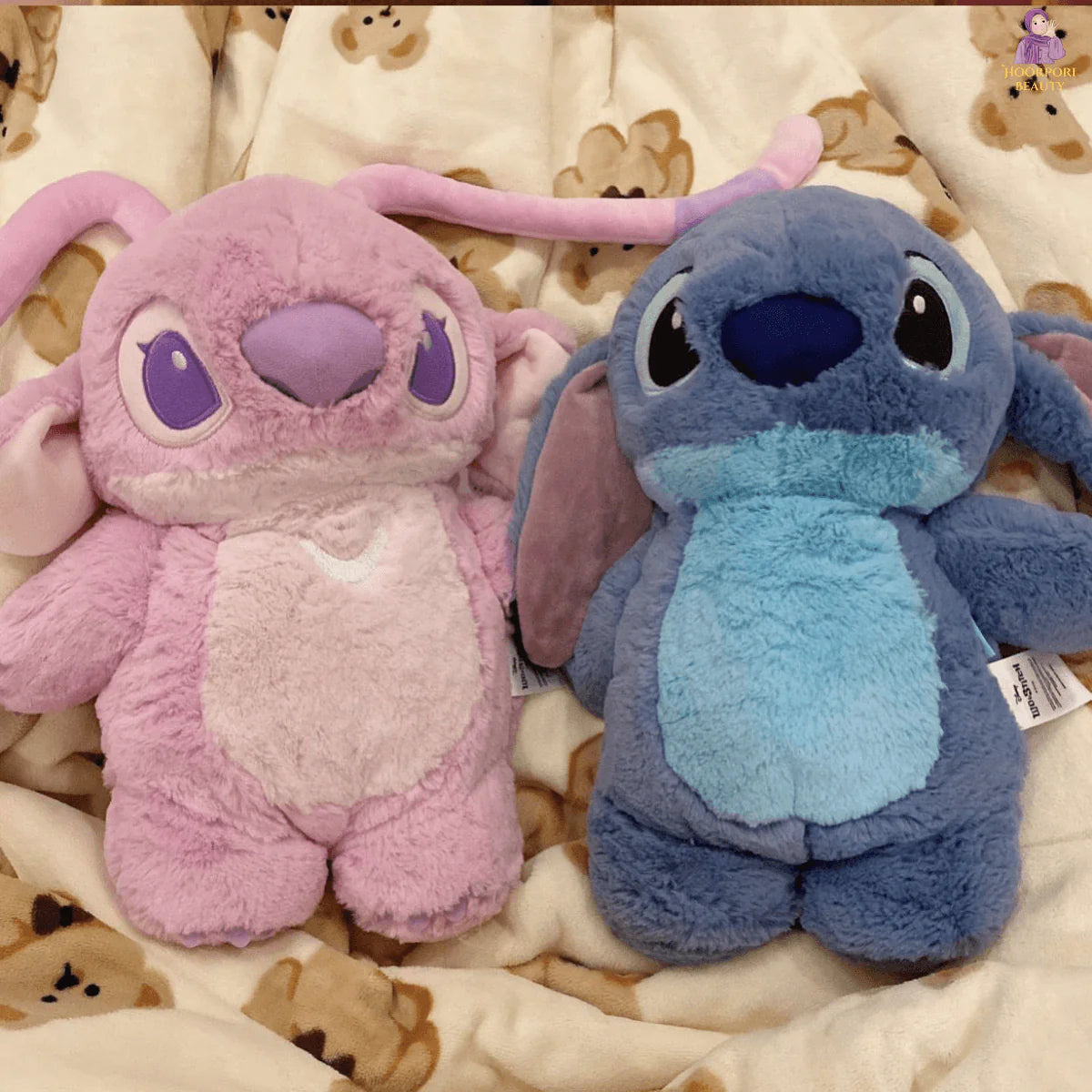Pearls Toys Stitch Plush Hot Water Bag - Cute & Comfortable