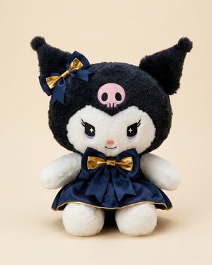 Luna Kuromi Plush in Midnight Dress | Kawaii Co.