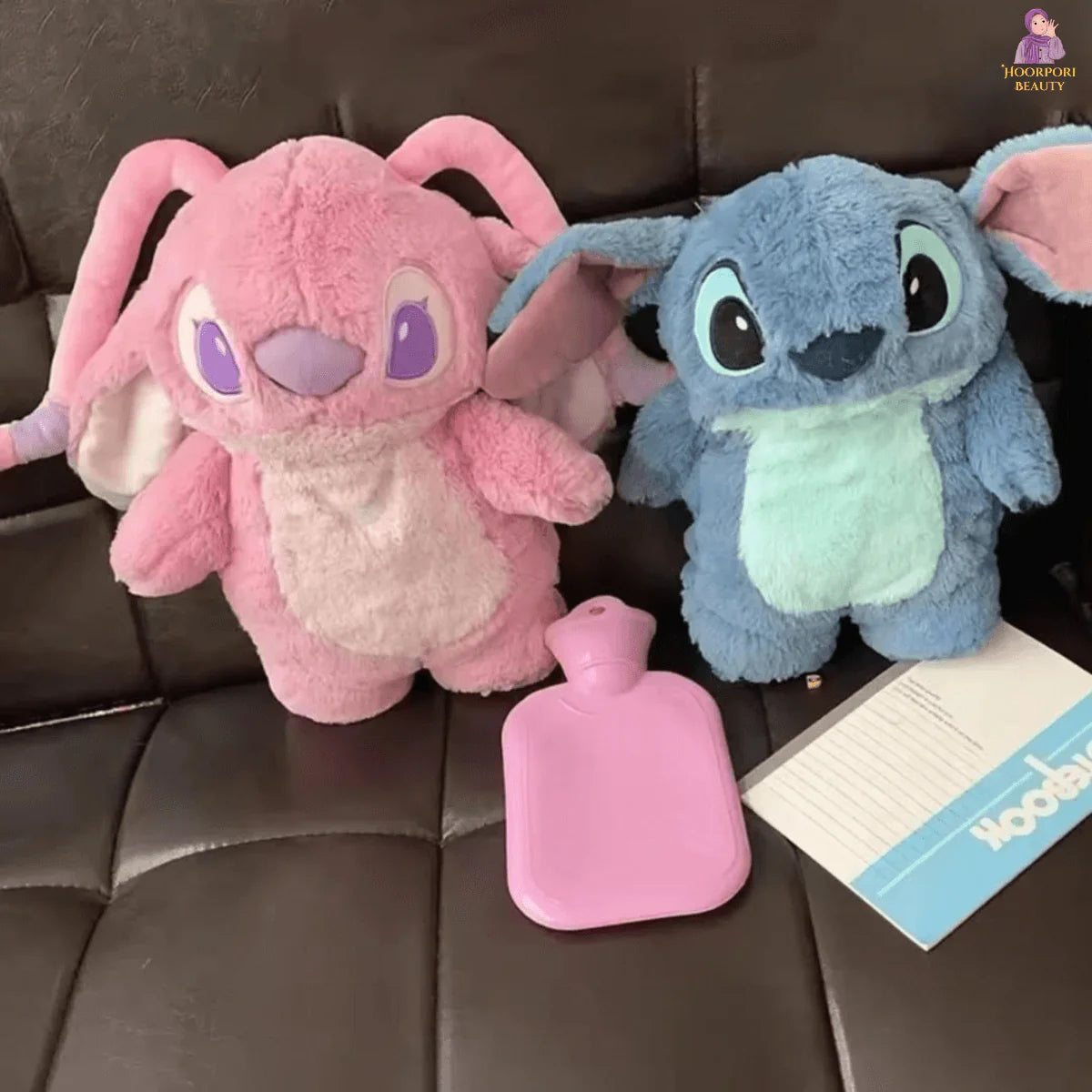 Pearls Toys Stitch Plush Hot Water Bag - Cute & Comfortable