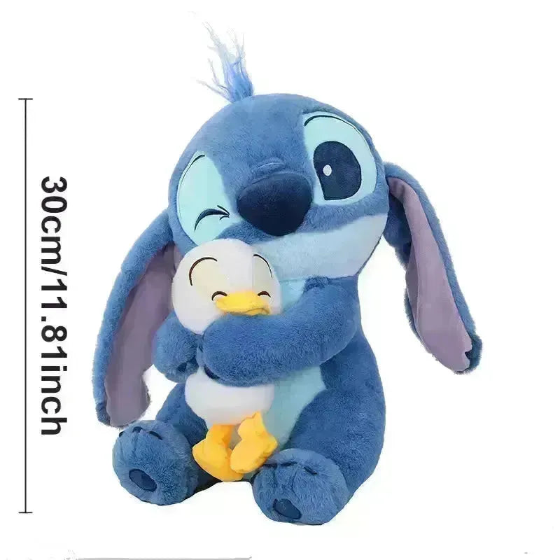 Pearls Toys Stitch Hugging Duck Plush Doll
