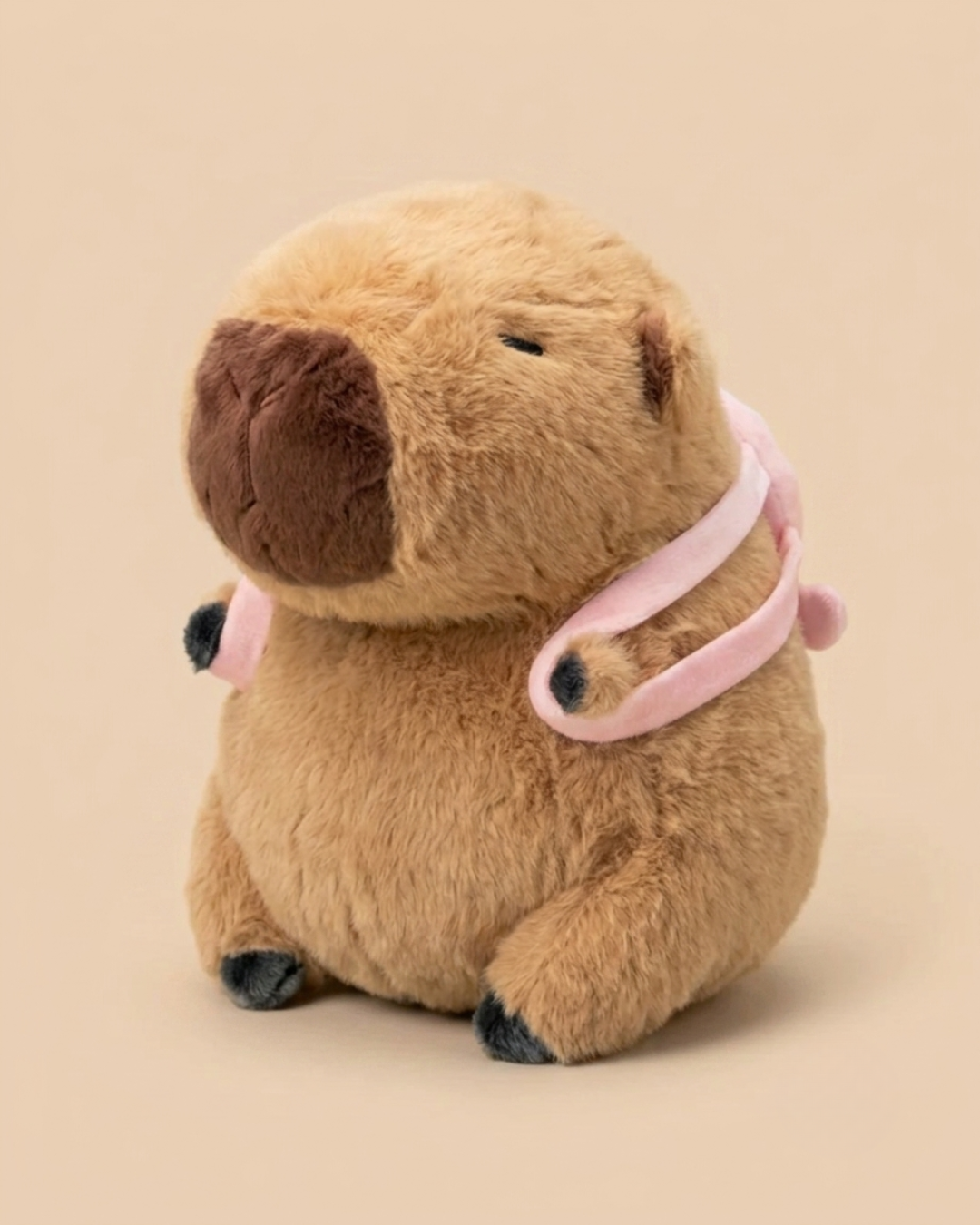Ollie Capybara Plush with Octopus Bag