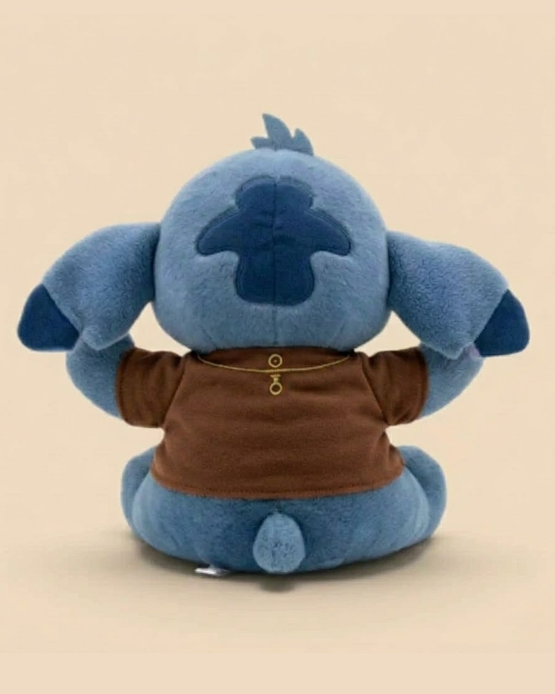 Blue Alien Plush Toy – Cute Blue Space Companion with Brown Tshirt