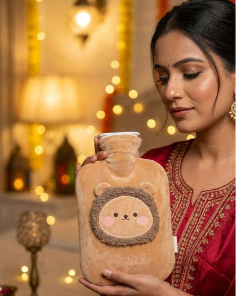 Cute Capybara Plush Hot Water Bag – Warm Hug Gift for Couples & Loved Ones