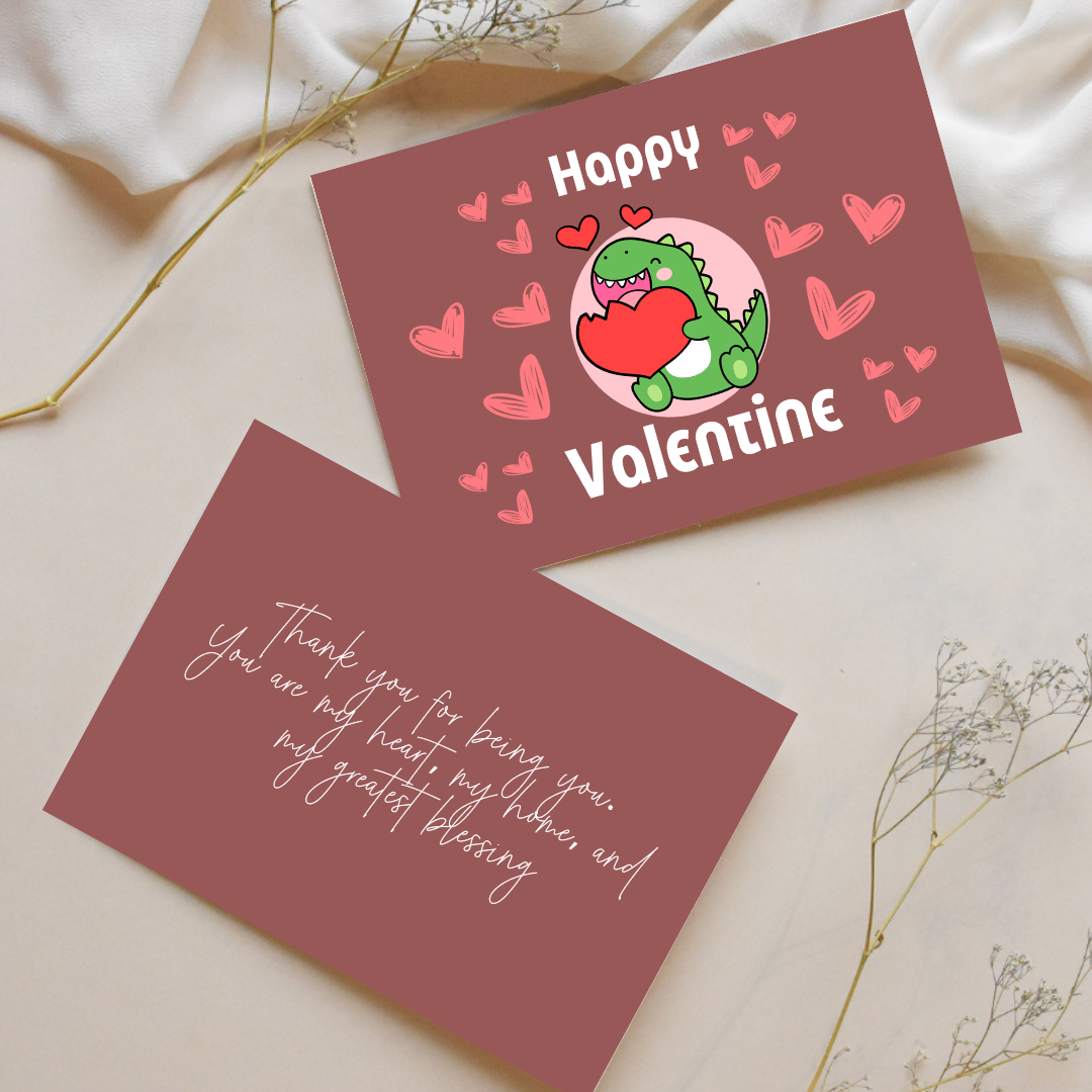 My Heart, My Home – Valentine’s Greeting Card | No-03