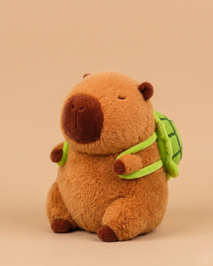 Capybara Plush with Turtle | Turtle Edition