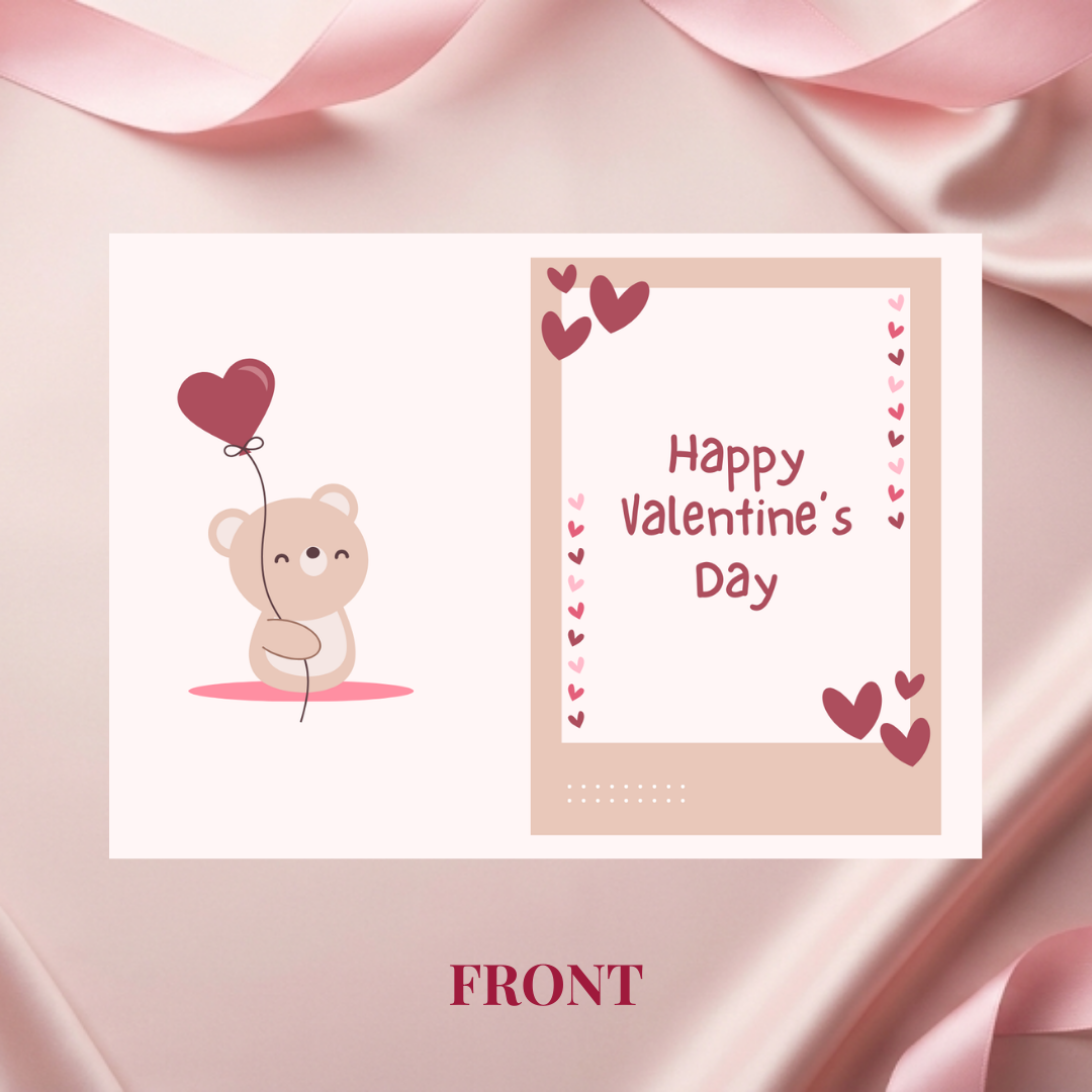 Heart Held Close – Valentine’s Greeting Card | No- 1