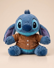Blue Alien Plush Toy – Cute Blue Space Companion with Brown Tshirt