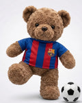 Football Fan Teddy Bear Plush Toy with Jersey – Ultra Soft & Huggable Stuffed Bear