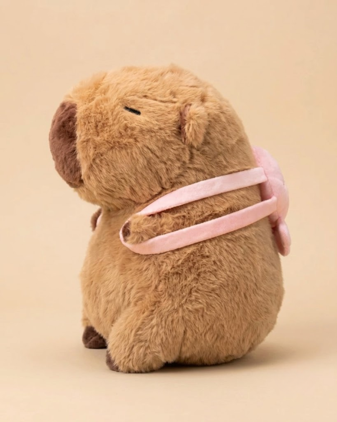 Ollie Capybara Plush with Octopus Bag