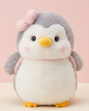 Pinky Puff Penguin Plush Toy – Soft & Cuddly Penguin for Gifting