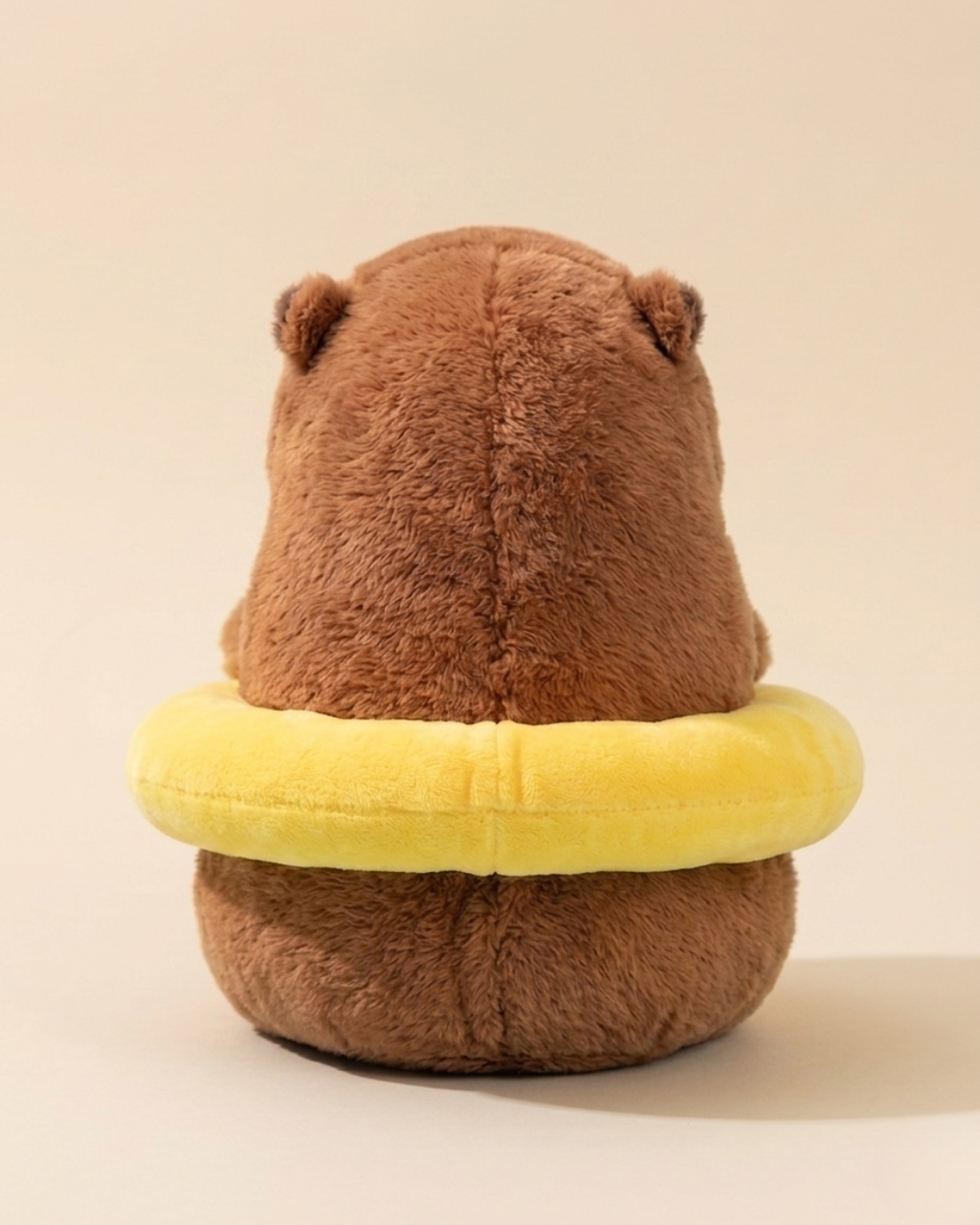 Chonky Capybara Plushie with Duckie Pool Float