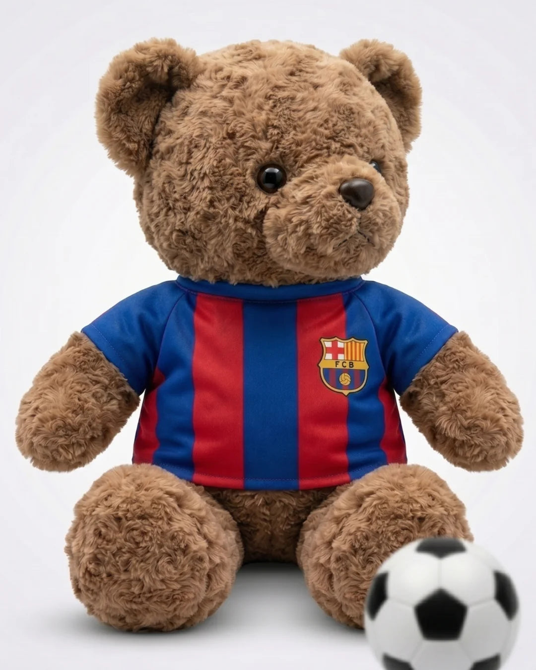 Football Fan Teddy Bear Plush Toy with Jersey – Ultra Soft & Huggable Stuffed Bear