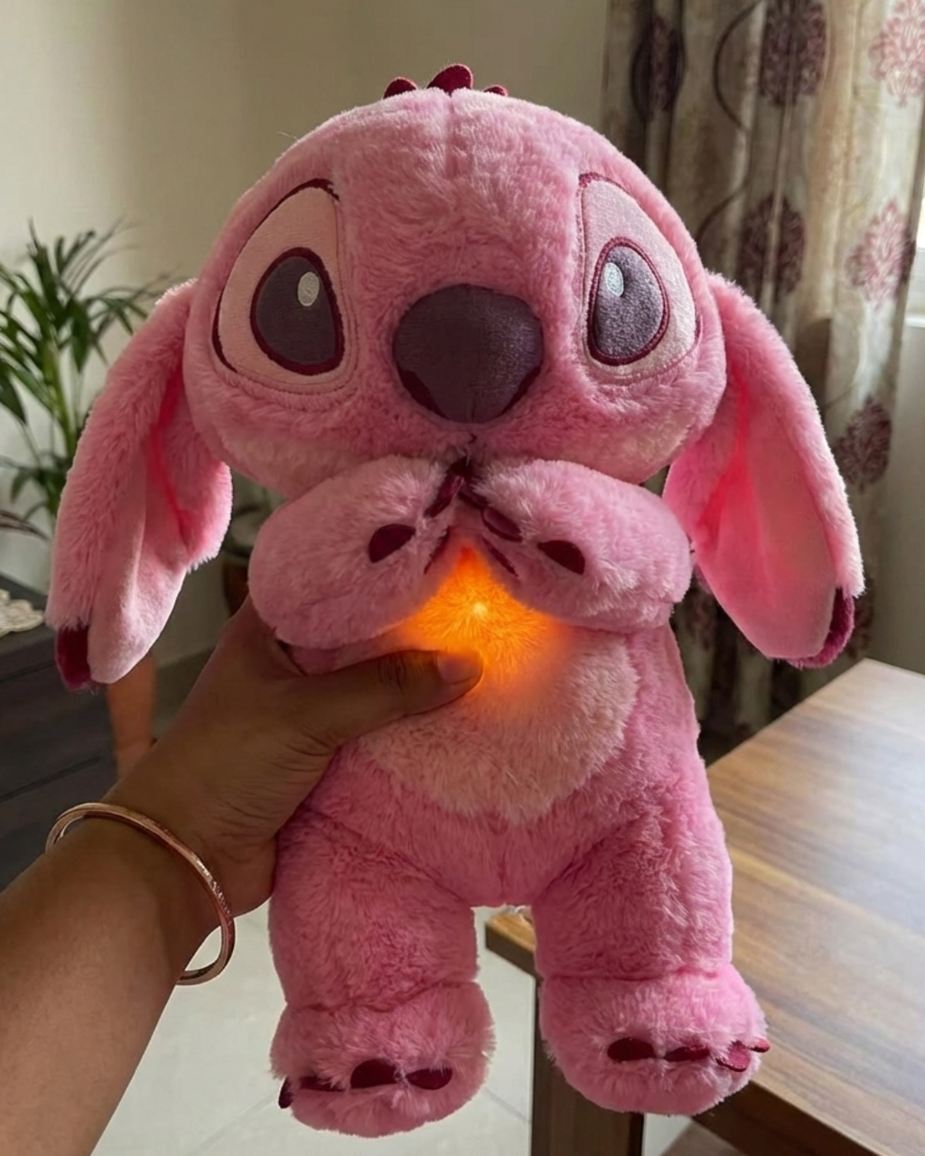 Breathing Stitch Soft Toy – Plush Sleep Buddy