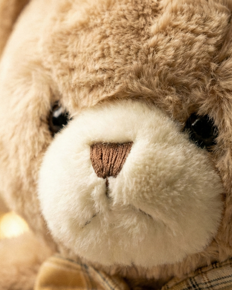 Brown Tie Teddy Bear – A Warm Hug for Someone Special