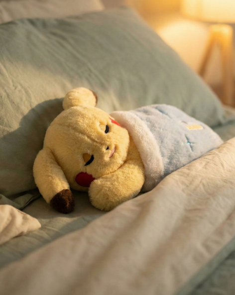 Breathing Pikachu Plush – Adorable Pokémon Plushie for Kids & Couples Pearls Toys