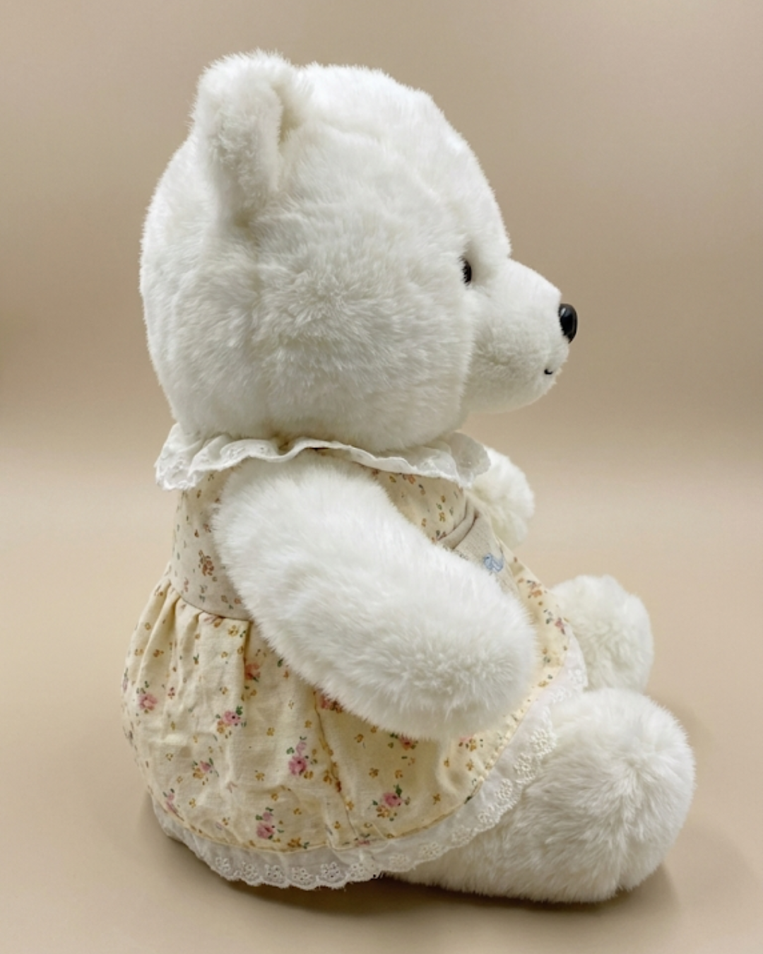 Daisy the Dreamer:Premium White Floral Heirloom Teddy Bear Daisy ( 35cm )