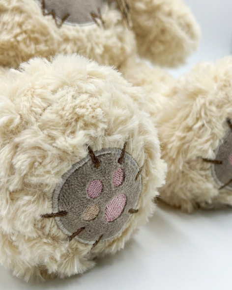 Cream Choco Teddy Bear for Couples & Special Moments