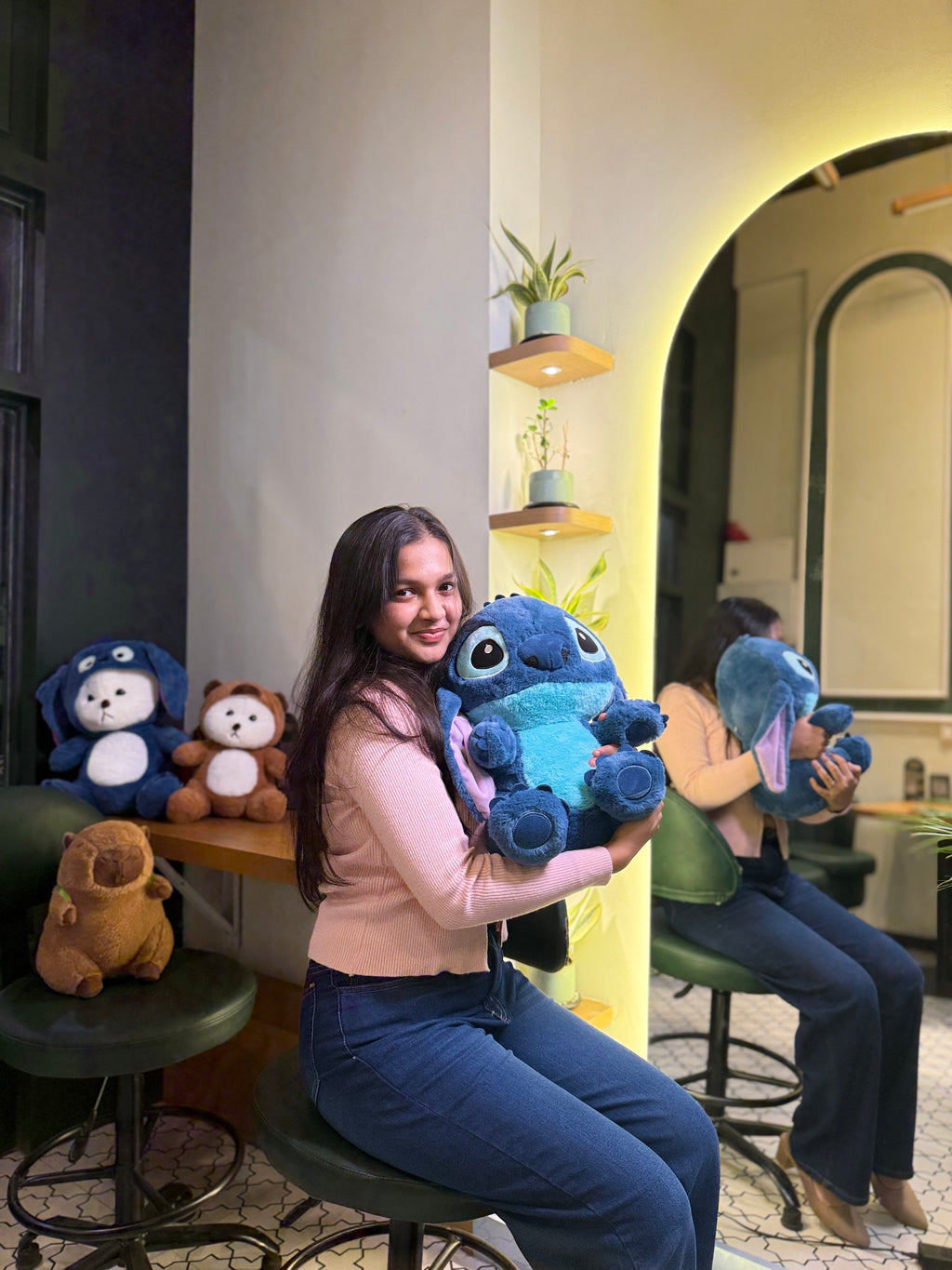 Giant Stitch Plush Toy – Ultra Soft Hugging Pillow