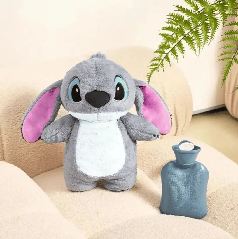 Pearls Toys Stitch Plush Hot Water Bag - Cute & Comfortable - Pearls Toys