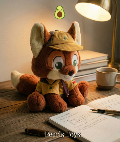 Pearls Toys Cute Fox Plush Toy with Cap & Outfit |(55CM) - Pearls Toys