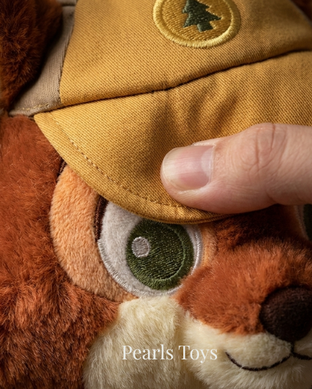 Pearls Toys Cute Fox Plush Toy with Cap & Outfit |(55CM) - Pearls Toys