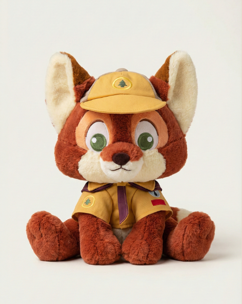 Pearls Toys Cute Fox Plush Toy with Cap & Outfit |(55CM) - Pearls Toys
