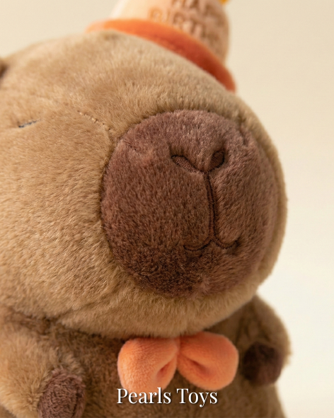 Pearls Toys Premium Birthday Capybara Plush (50 cm) Pearls Toys