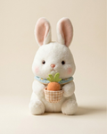 Pearls Toys Premium Basket Carrot Bunny Plush Pearls Toys