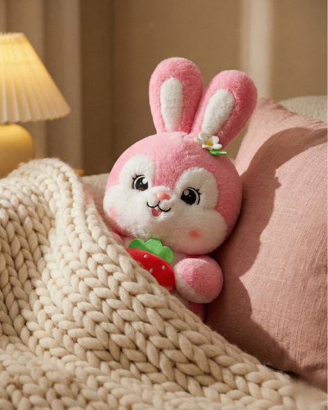 Pearls Toys Imported Fruit Rabbit Hug Soft Teddy Pearls Toys