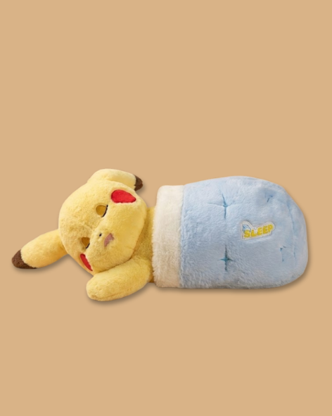 Breathing Pikachu Plush – Adorable Pokémon Plushie for Kids & Couples Pearls Toys