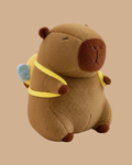 Bee Bag Capybara Plush Toy – Cute Soft Plush with Backpack