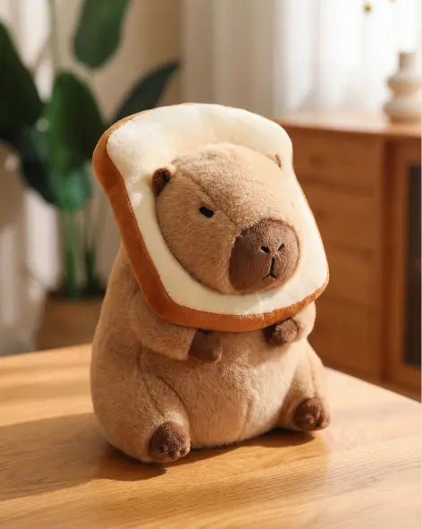 Beard Capybara Plush Toy – Ultra-Soft Funny Capybara - Pearls Toys