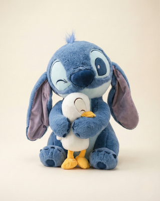 Pearls Toys Stitch Hugging Duck Plush Doll