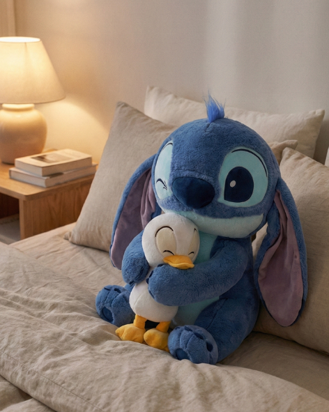 Pearls Toys Stitch Hugging Duck Plush Doll Pearls Toys