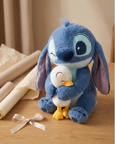 Pearls Toys Stitch Hugging Duck Plush Doll Pearls Toys