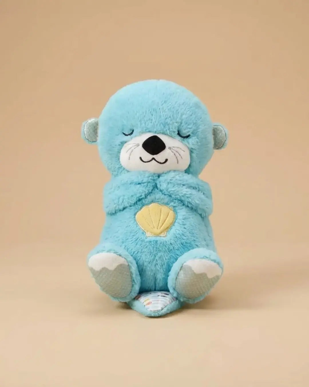 Breathing Otter Baby Soothing Sound and Light Plush Doll Toy My Store