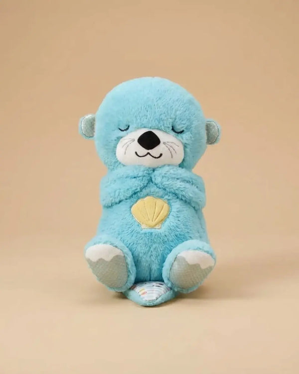 Breathing Otter Baby Soothing Sound and Light Plush Doll Toy My Store