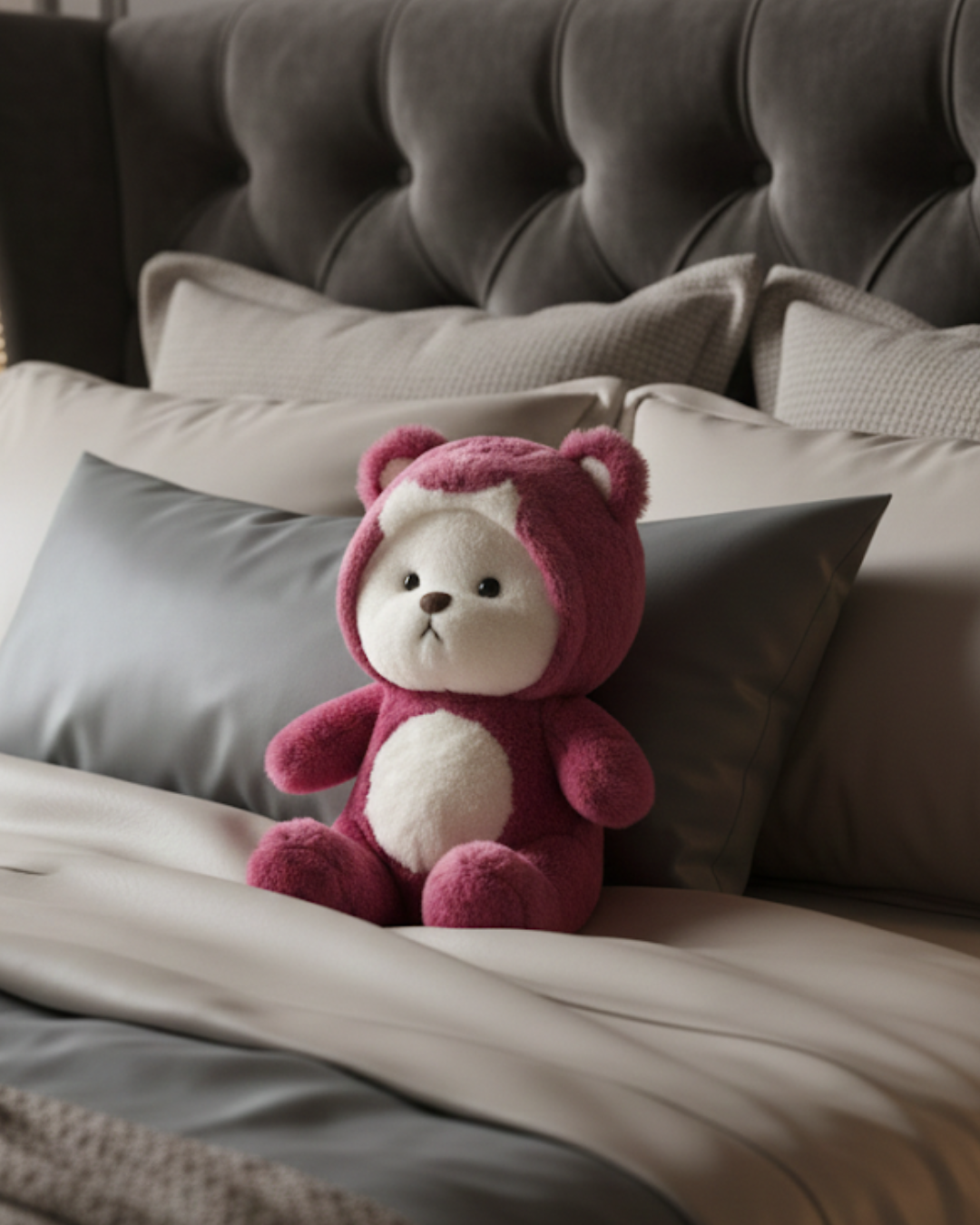 The "Berry Cozy" Hooded Bear 🍓🐻