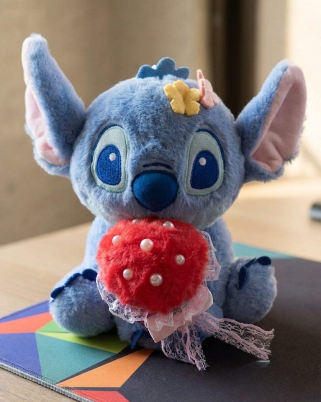 Stitch 'Love You Berry Much' Gift Plush