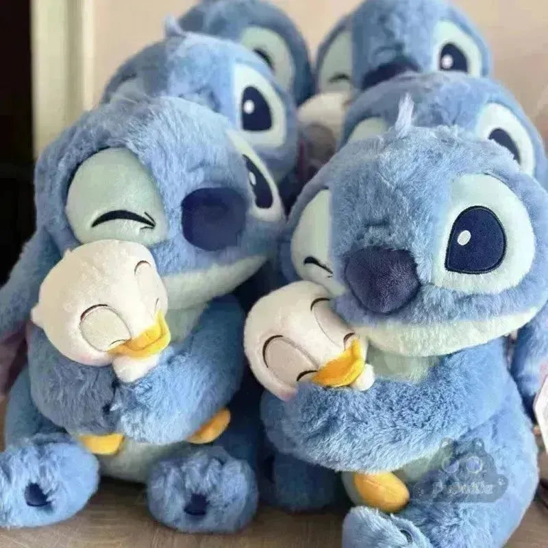 Pearls Toys Stitch Hugging Duck Plush Doll