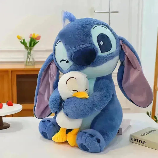 Pearls Toys Stitch Hugging Duck Plush Doll
