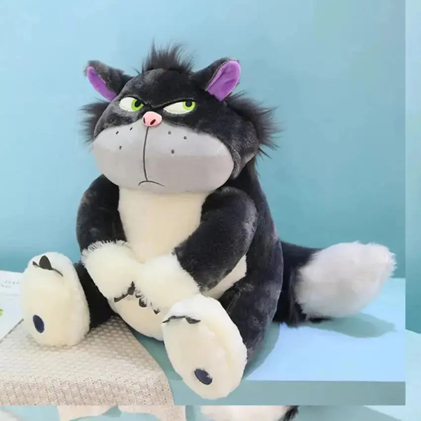 Angry Cat Plush Toy – Ultra-Soft Premium Stuffed Cat - Pearls Toys