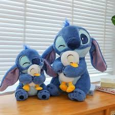 Pearls Toys Stitch Hugging Duck Plush Doll
