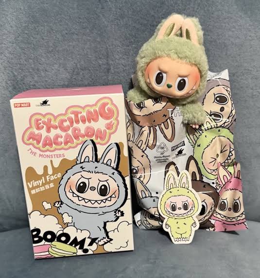 Pearls Toys Labubu Doll The Monsters Big into Energy Series Blind Box